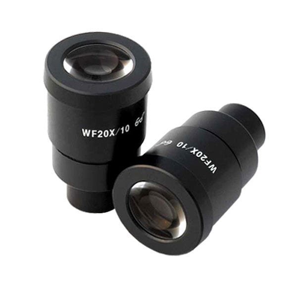 Amscope Pair of Super Widefield 20X Microscope Eyepieces (30mm) EP20X30